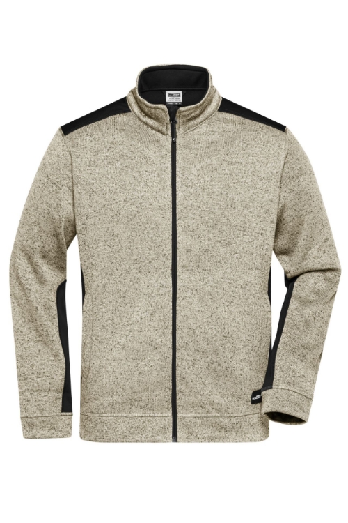 Bild von Men's Knitted Workwear Fleece Jacket 