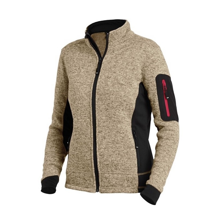 Bild von FHB MARIEKE Strick-Fleece-Jacke Damen 