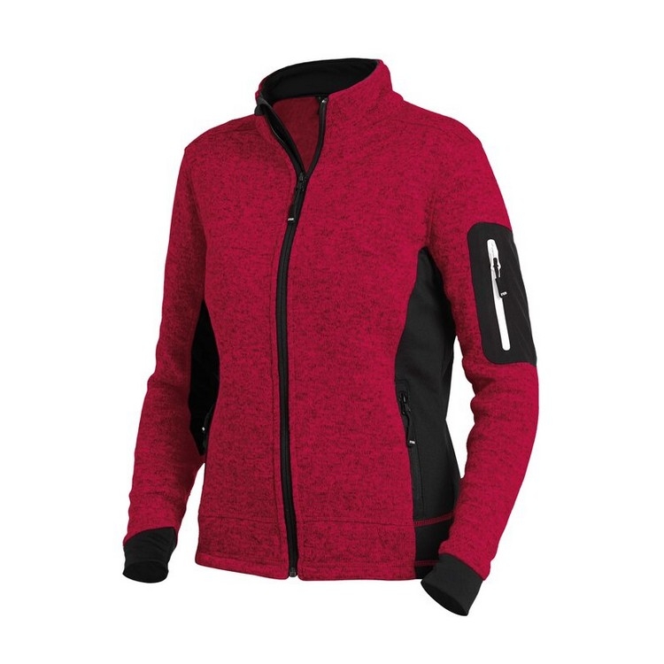 Bild von FHB MARIEKE Strick-Fleece-Jacke Damen 